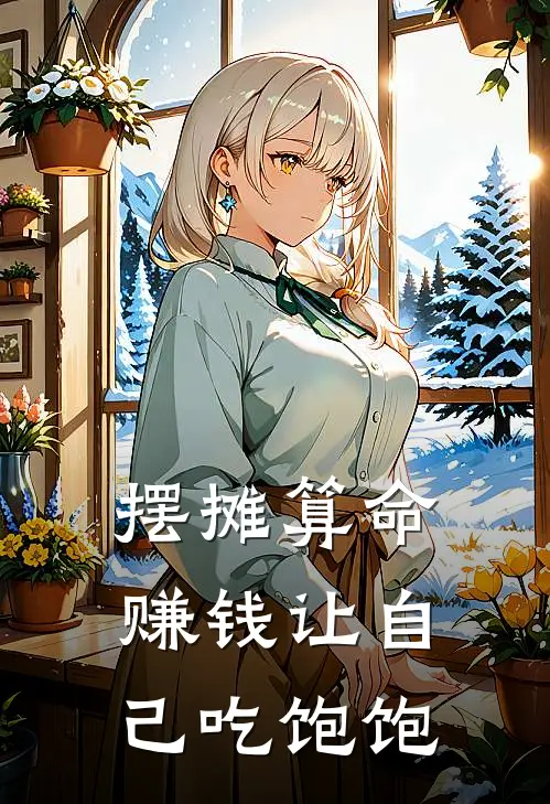 摆摊算命，赚钱让自己吃饱饱