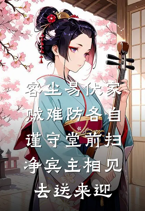 客尘易伏家贼难防各自谨守 堂前扫净宾主相见去送来迎