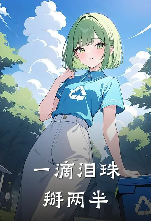 一滴泪珠掰两半