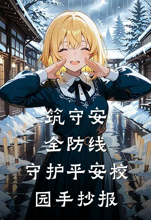 筑守安全防线,守护平安校园手抄报