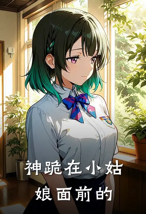 神跪在小姑娘面前的