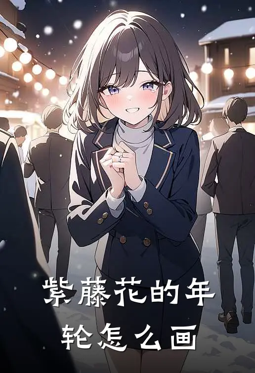 紫藤花的年轮怎么画